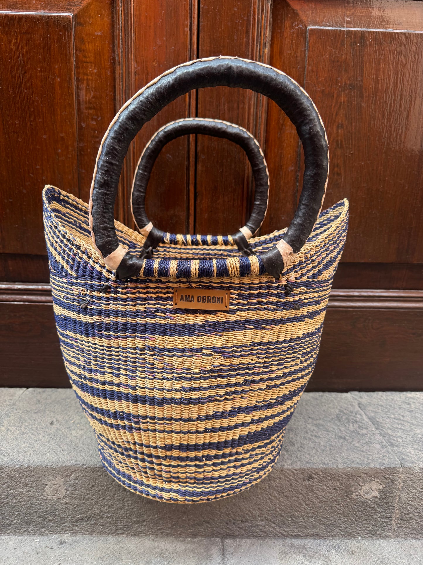 Bolso artesanal AMA OBRONI