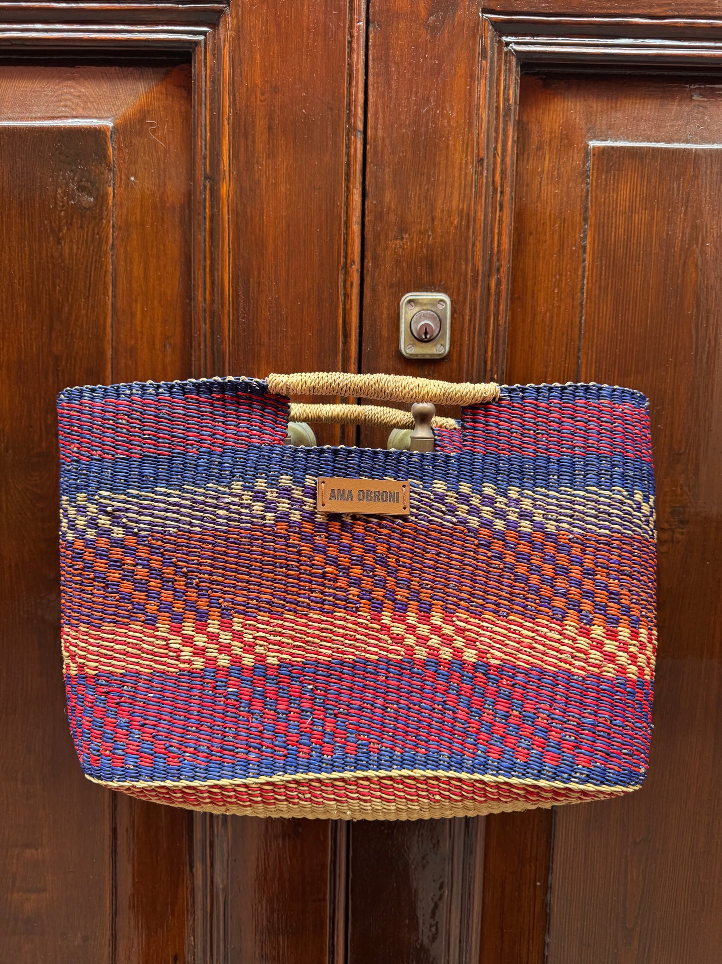 Bolso artesanal AMA OBRONI