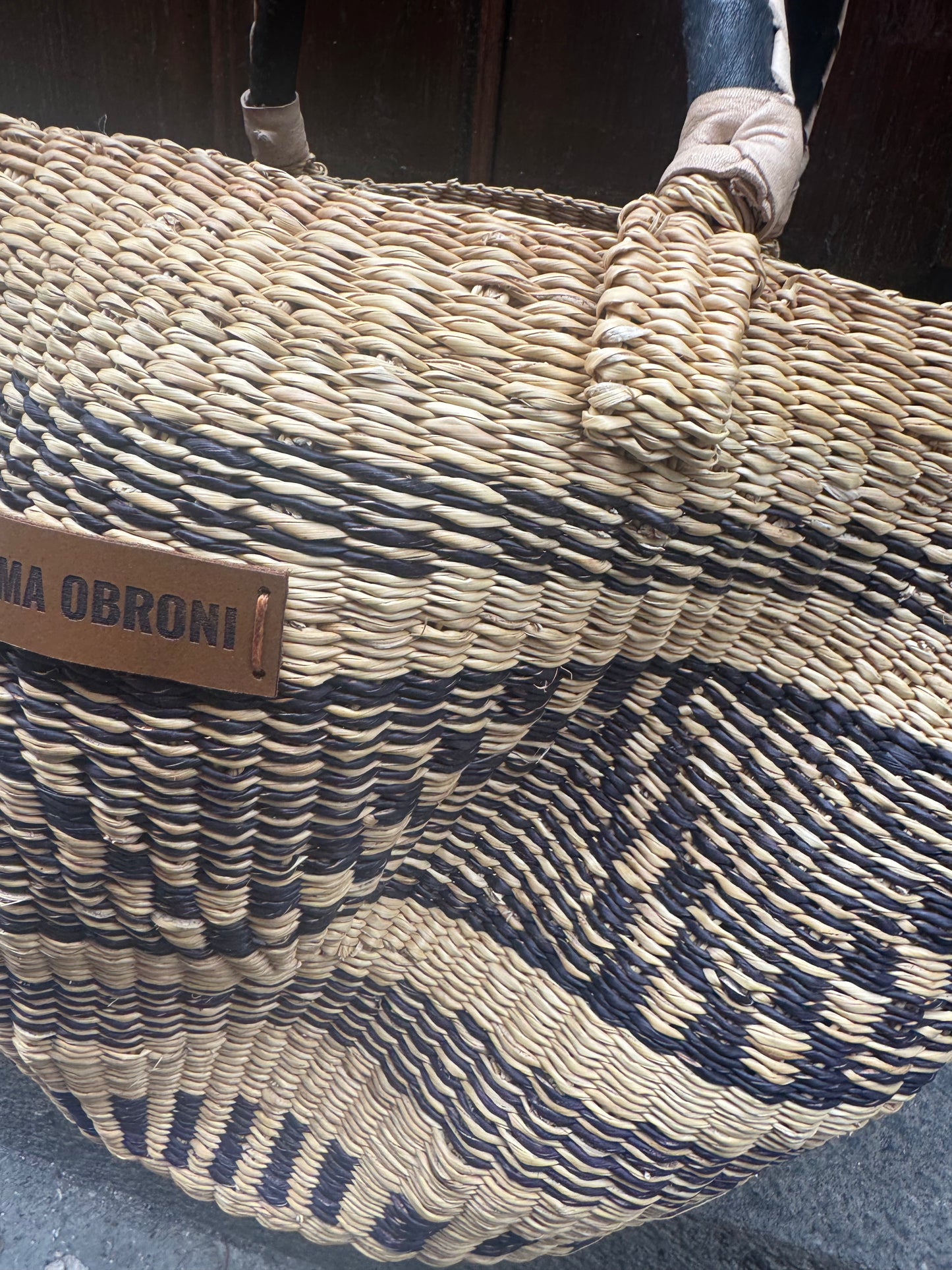 Bolso artesanal espiral AMA OBRONI