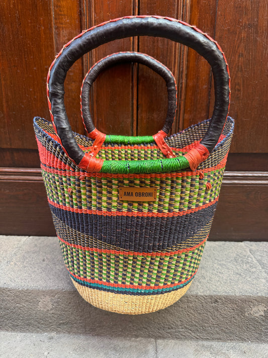 Bolso artesanal AMA OBRONI