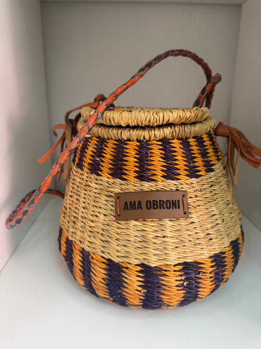 Bolso MINI -POT artesanal AMA  OBRONI