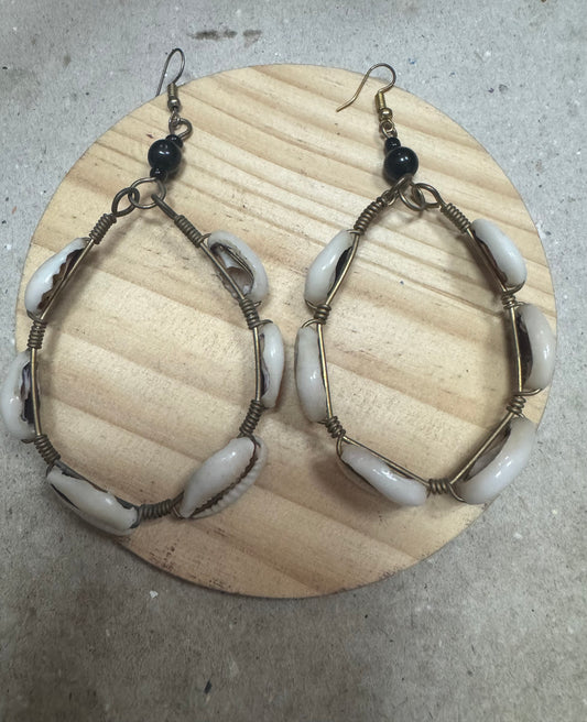 PENDIENTES ARTESANOS CARACOLAS
