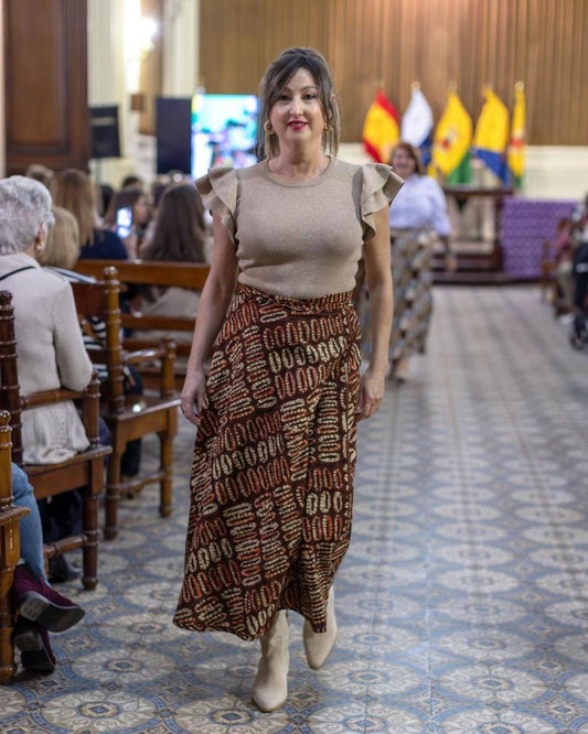FALDA LARGA WAX SUSANA