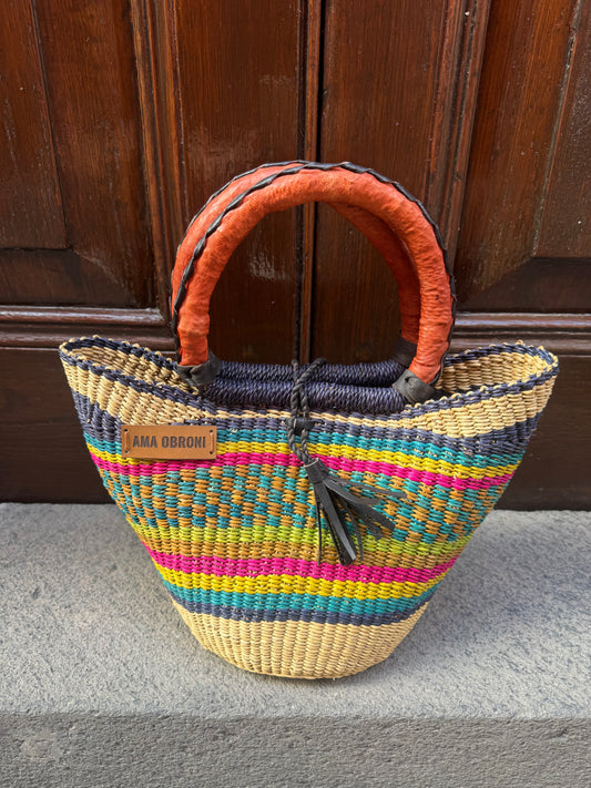 Bolso artesanal AMA OBRONI