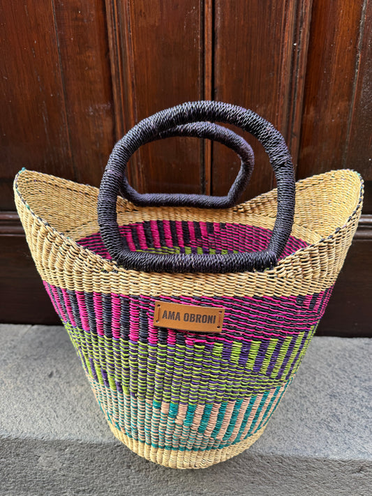 Bolso artesanal AMA OBRONI