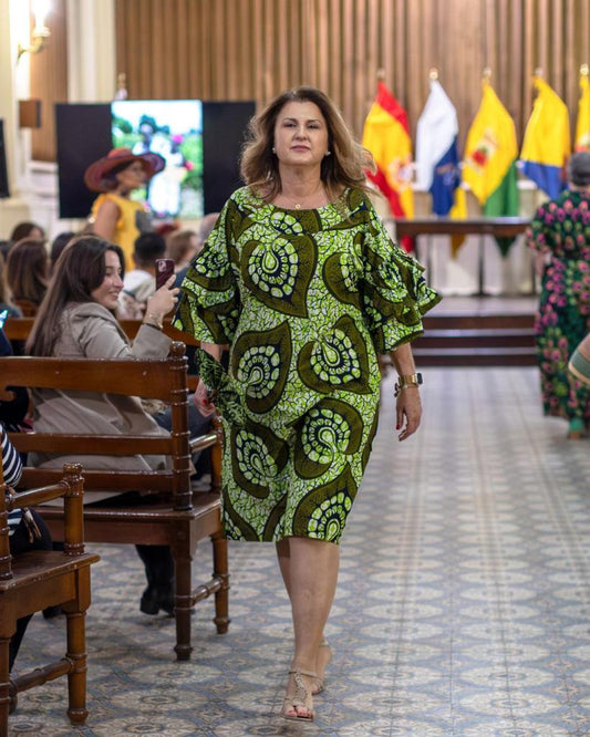 VESTIDO WAX NIEVES