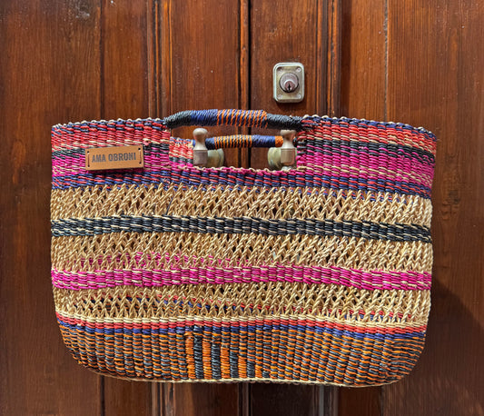 Bolso artesanal AMA OBRONI