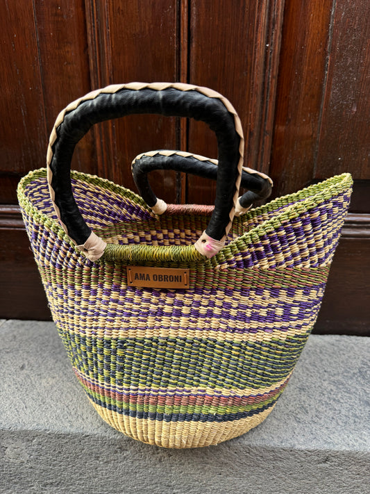 Bolso artesanal AMA OBRONI