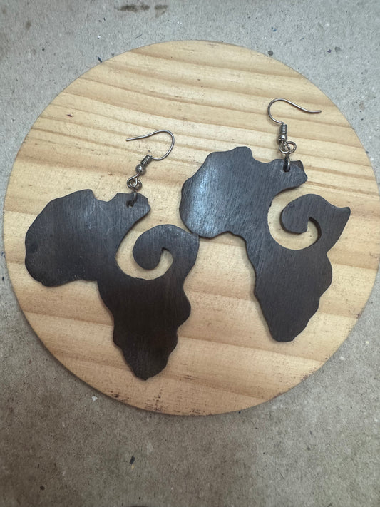 PENDIENTES ARTESANOS -ÁFRICA