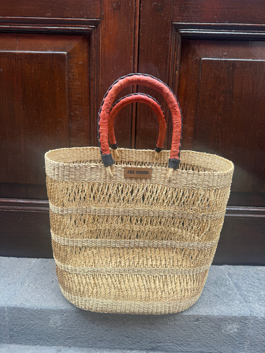 Bolso  artesanal AMA OBRONI