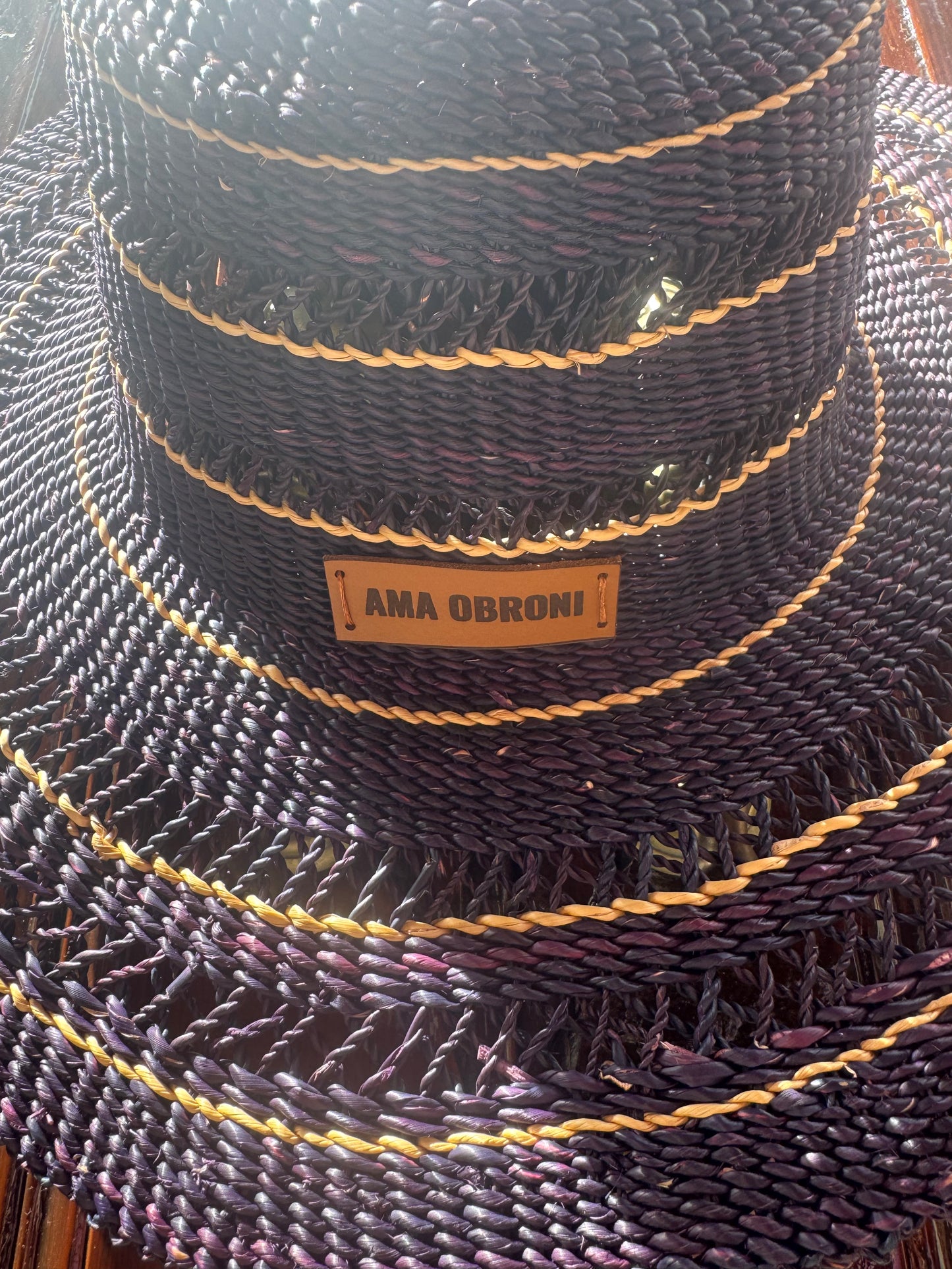 SOMBRERO ARTESANAL AMA OBRONI
