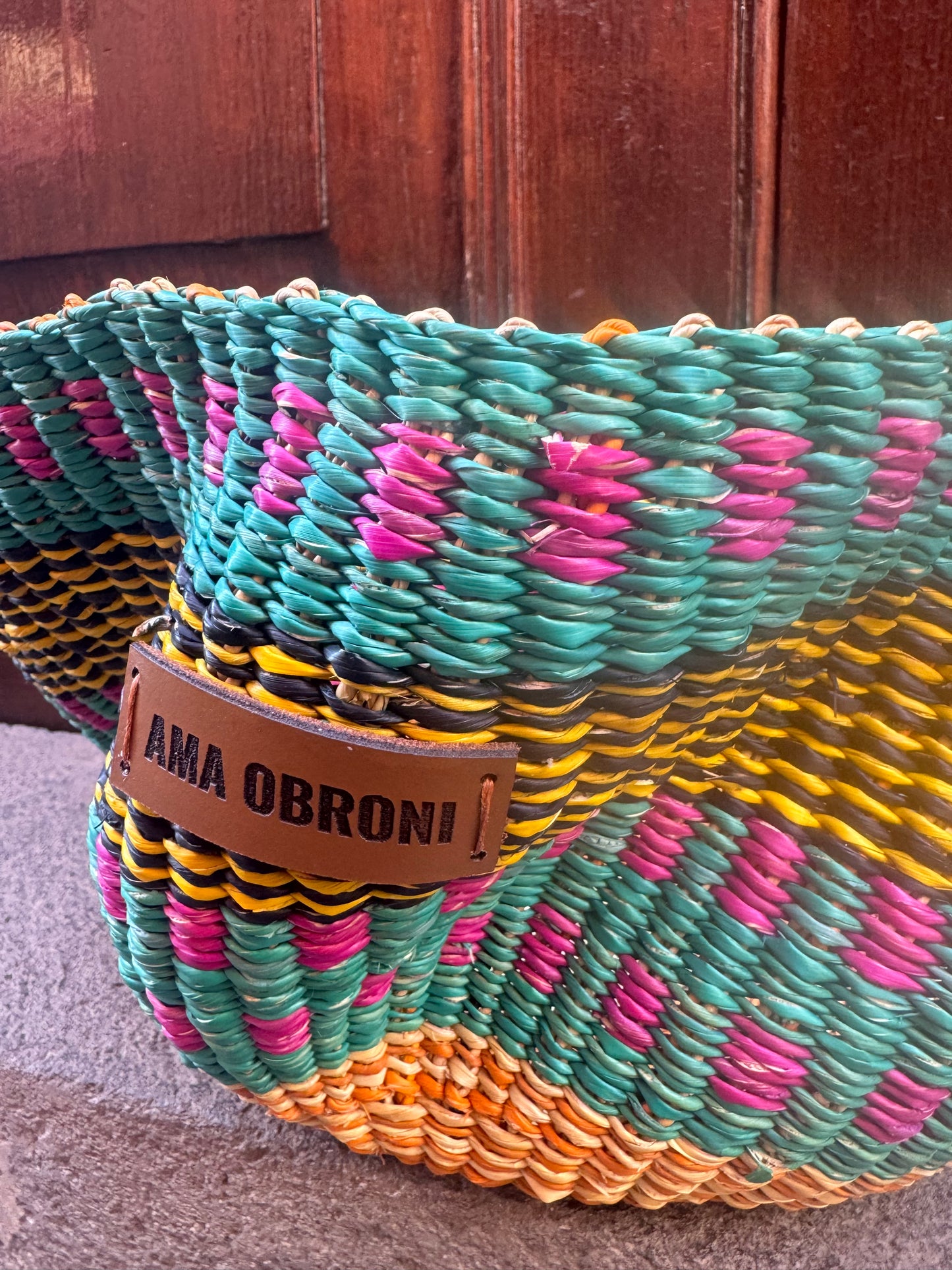 CESTA ESPIRAL ARTESANAL AMA OBRONI
