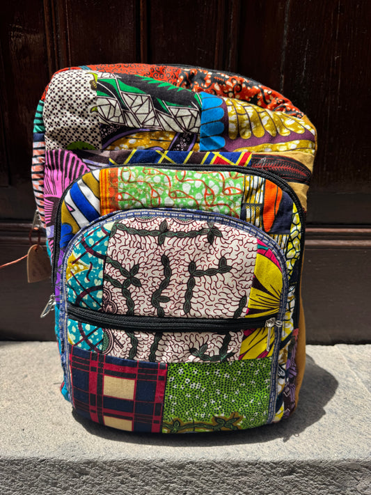 MOCHILA ARTESANAL GRANDE WAX AMA OBRONI