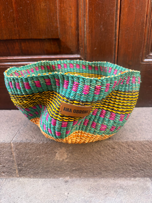 CESTA ESPIRAL ARTESANAL AMA OBRONI