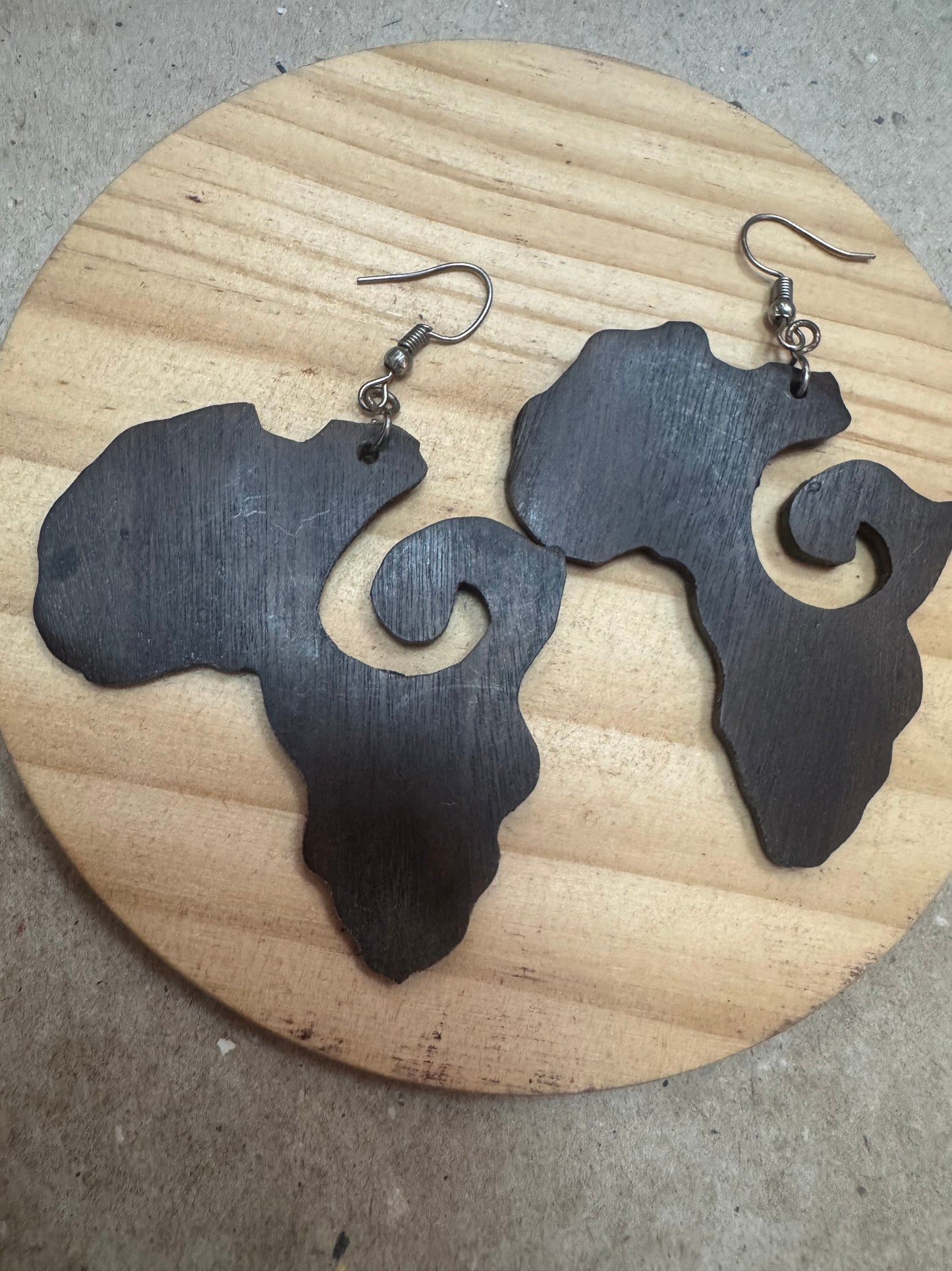 PENDIENTES ARTESANOS -ÁFRICA