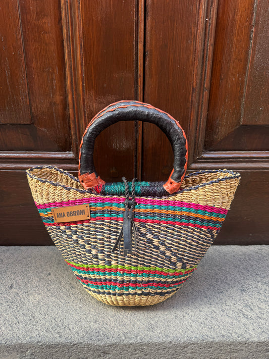 Bolso artesanal AMA OBRONI