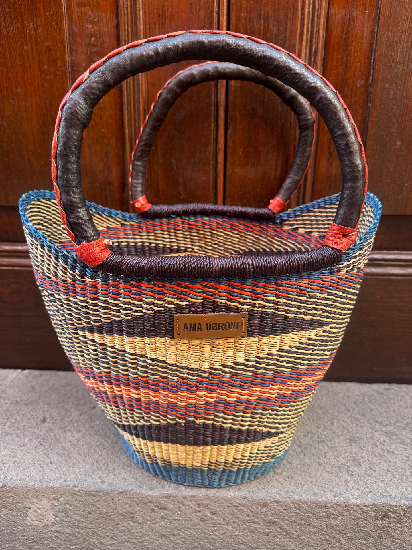Bolso artesanal AMA OBRONI