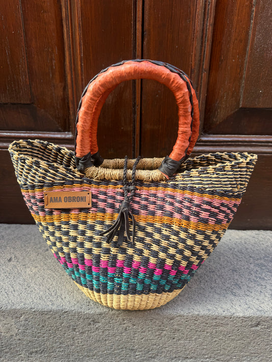Bolso artesanal AMA OBRONI