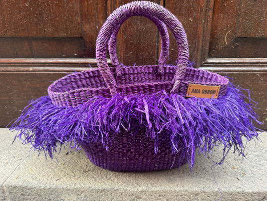 Bolso artesanal AMA OBRONI
