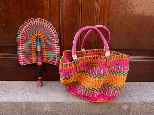 Bolso artesanal + PAI PAI AMA OBRONI