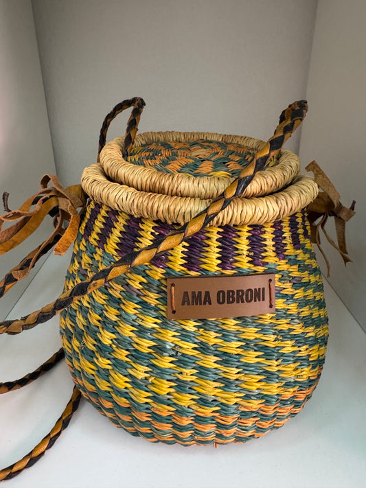 Bolso MINI-POT artesanal AMA OBRONI