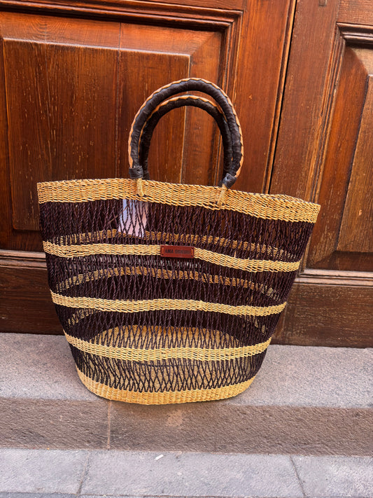 Bolso artesanal AMA OBRONI