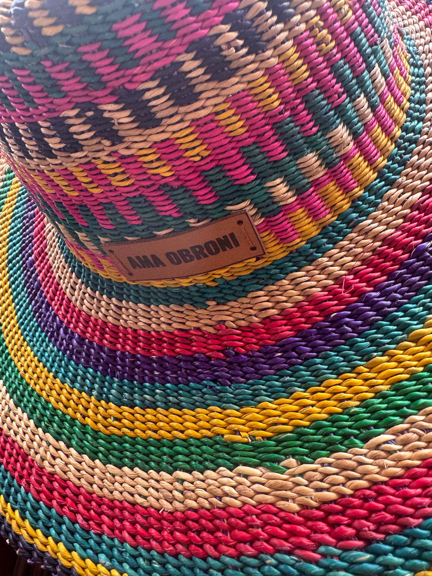 SOMBRERO ARTESANAL AMA OBRONI