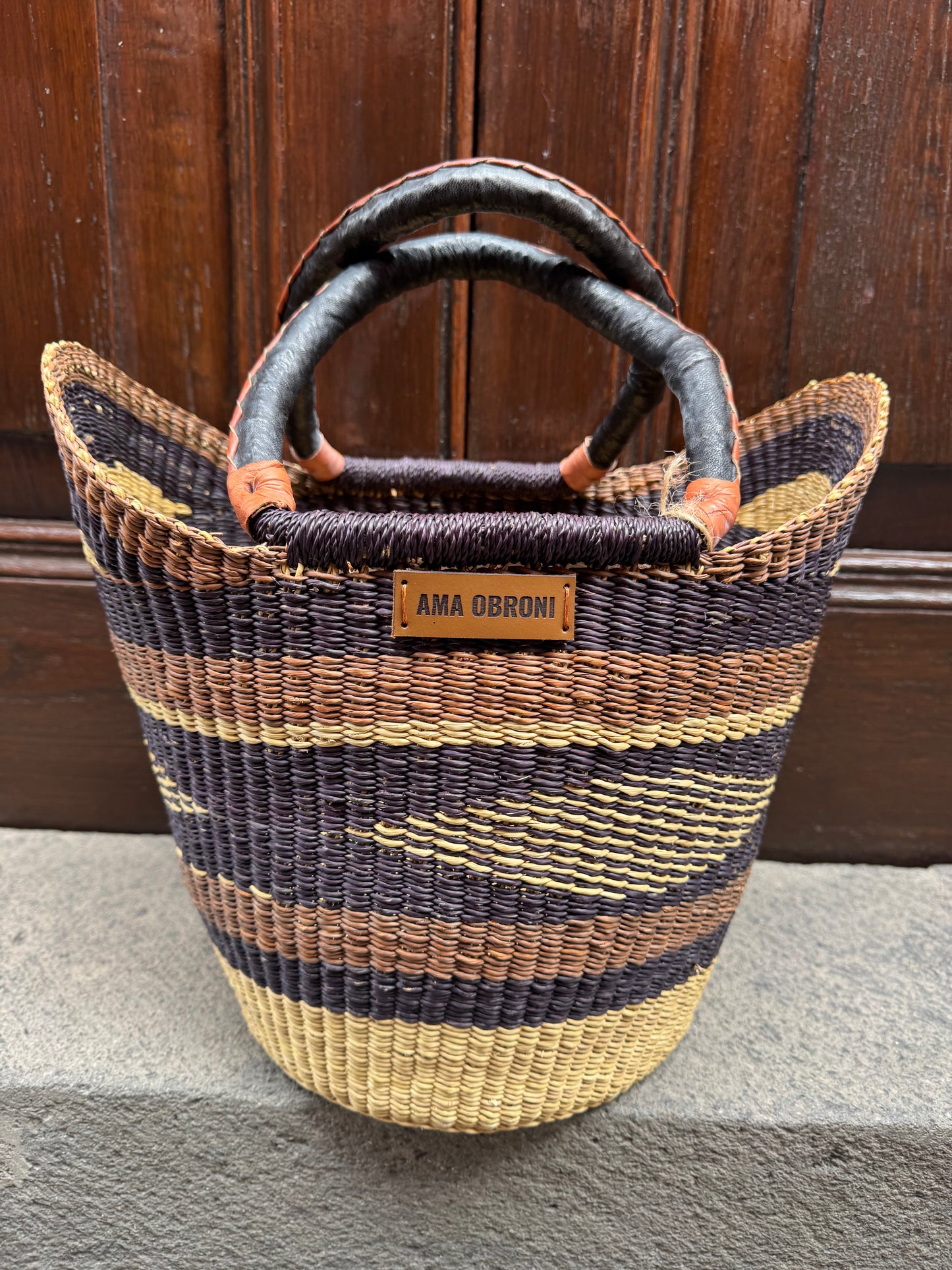 Bolso artesanal AMA OBRONI