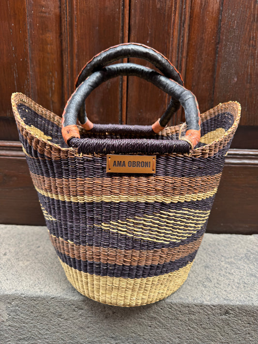 Bolso artesanal AMA OBRONI