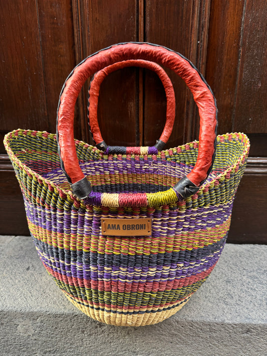 Bolso artesanal AMA OBRONI
