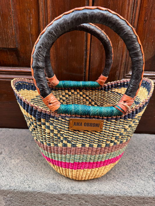 Bolso artesanal AMA OBRONI