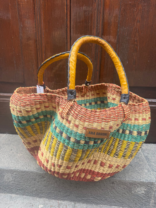Bolso artesanal espiral AMA OBRONI