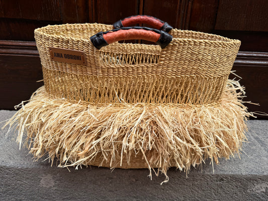 Bolso artesanal AMA OBRONI